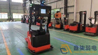 叉车式AGV托盘货物搬运适用工况
