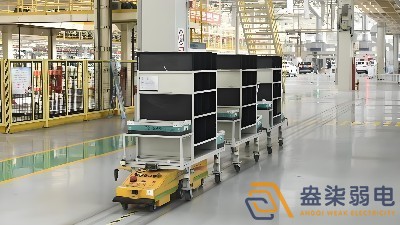 AGV 车在总装车间的应用效益