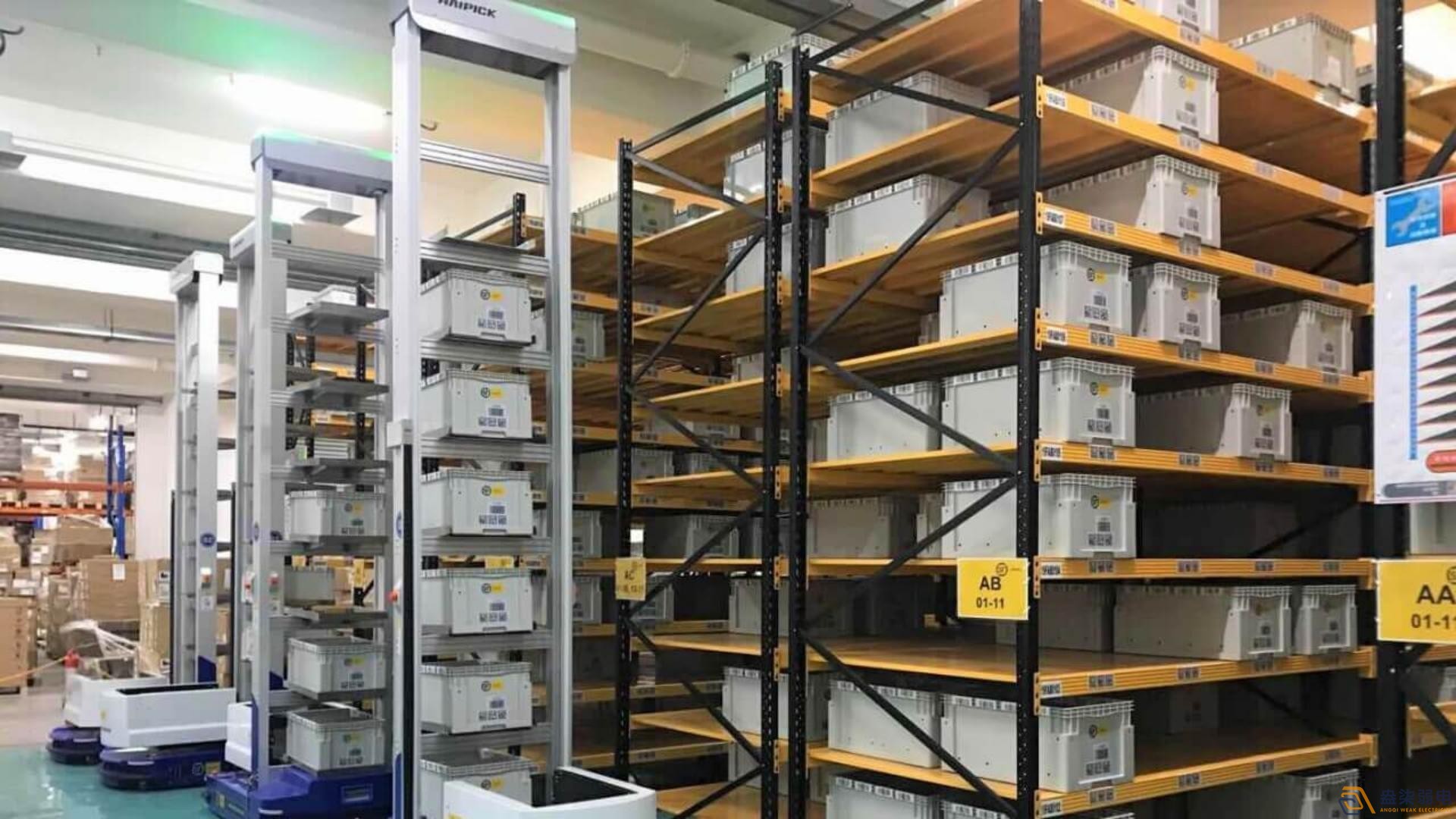 仓库STU料箱机器人解决方案